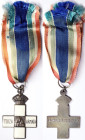 Italy, Kingdom of Italy, Vittorio Emanuele III (1900-1946), Commemorative Cross of the Third Army. 48x33 mm. Ae, Brambilla 592, VF