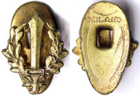 Italy, Kingdom of Italy, Vittorio Emanuele III (1900-1946), Badge, n.d., Veterans of the 'Arditi' troops. Mignon 16x13 mm ca. Ae.