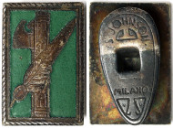 Italy, Kingdom of Italy, Vittorio Emanuele III (1900-1946), Badge, n.d., National Alpini Association in the fascist-period. 20x13,5 mm ca. Ae.