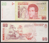 Argentina, Republic (1816-date), 20 Pesos, n.d. (2003), Pick 355, UNC