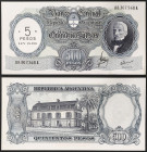Argentina, Republic (1816-date), 5 Pesos, 1969-71, Pick 283, UNC