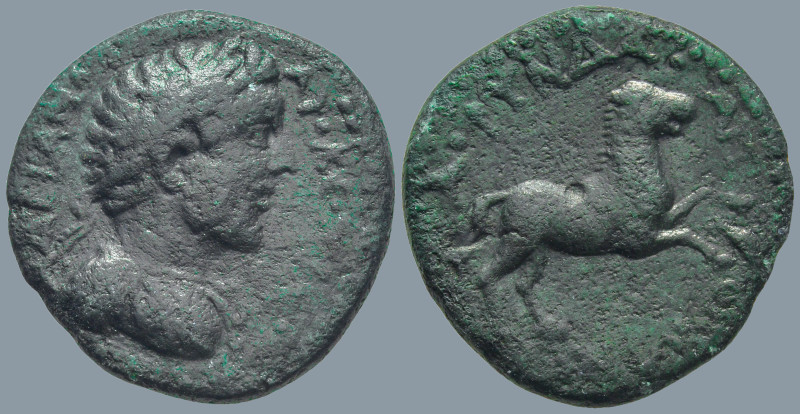 MYSIA. Apollonia ad Rhyndacum. Hadrian (117-138 AD)
AE Bronze (19mm 3.55g)
Obv...