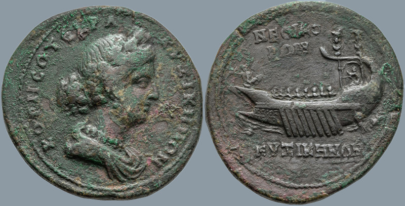 MYSIA. Kyzikos. Pseudo-autonomous issue. Time of Commodus (177-192 AD)
AE Medal...