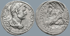 ASIA MINOR. Uncertain. Hadrian (117-138 AD)
AR Brockage Cistophoric Tetradrachm (27.1mm 10.15g)
Obv: HADRIANVS AVGVSTVS. Bare-headed, draped and cui...
