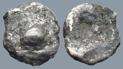 IONIA. Uncertain. (Circa 550-480 BC)
AR Tetartemorion (6.6mm 0.22g)
Obv: Human eye.
Rev: Incuse square.
Cf. SNG Copenhagen 294 (hemiobol)
Very Ra...
