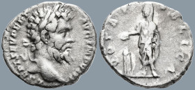 Septimius Severus (193-211 AD). Rome
AR Denarius (17.4mm 2.89g)
Obv : L SEPT SEV PERT AVG IMP VIII. Laureate head right.
Rev : VOTA PVBLICA. Septim...
