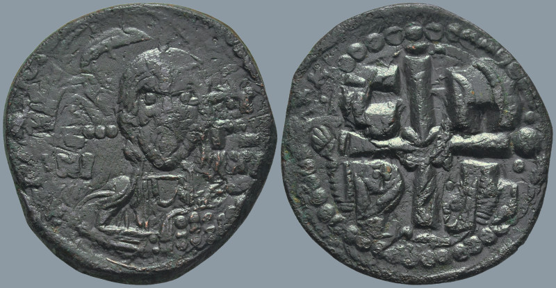 Romanus IV Diogenes (1068-1071 AD). Constantinople
AE Follis (27.2mm 6.99g)
Ob...