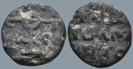 Byzantine Lead Seal
(8.2g 20.3mm diameter)