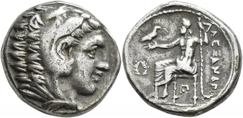 Makedonien - Könige: Alexander der Große 336-323 v. Chr.: Tetradrachme postum ca...