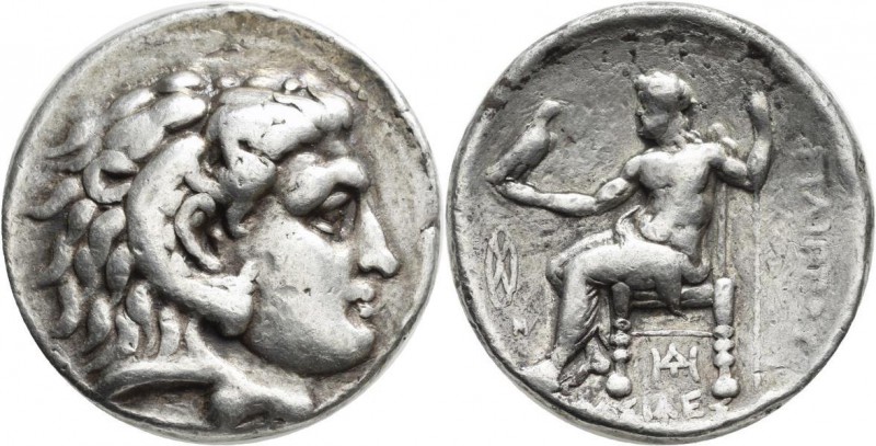 Makedonien - Könige: Philipp III. Arrchidaios 323-317 v.Chr: Tetradrachme, Babyl...