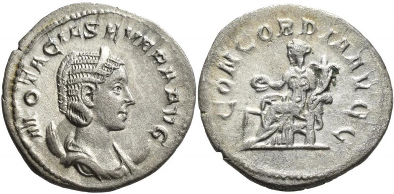 Otacilia Severa (+ 249 n.Chr.): Otacilia Severa +249: AR Antoninian, 3,21 g, vor...