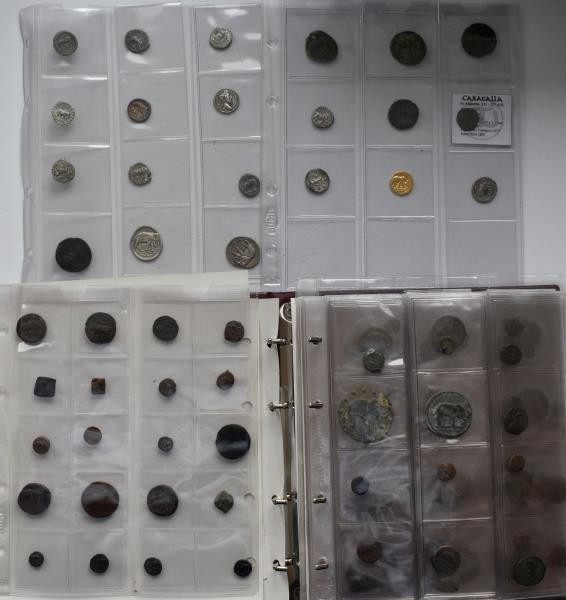Antike: Liebevoll zusammengeführte Sammlung von 130 antiker Münzen aus dem europ...
