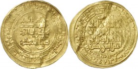 Abbasiden: Al-Mustansir Ali AH 623-640 / AD 1226-1242, Golddinar AH 637-Bagdad, 6,3 g, min. gewellt, sehr schön.
 [taxed under margin system]