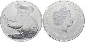 Australien: Elizabeth II. 1952-,: 30 Dollars 2009 P, Silber Koala, 1 kilo 999/1000 Silber, KM# 1112. In Origianl Kapsel, stempelglanz.
 [taxed under ...
