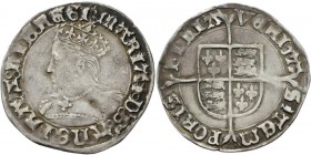 Großbritannien: Mary 1553-1558: Groat o. J., 2,12 g, fast sehr schön.
 [taxed under margin system]