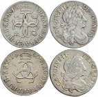 Großbritannien: Charles II. 1660-1685: Maundy Set 1,2,3,4 Pence 1680, sehr schön, sehr schön-vorzüglich.
 [taxed under margin system]