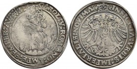 Niederlande: Nijmegen: Taler o. J. (1555), mit Titel Karls V., Davenport 8543, Delmonte 633, 19,43 g, galvanoplastische Museumsanfertigung des 19. Jhd...