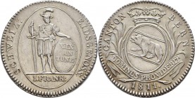 Schweiz: Bern: 1 Franken 1811, HMZ 2-233, 7,48 g, sehr schön.
 [taxed under margin system]