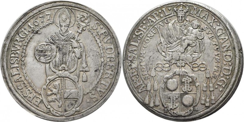 Altdeutschland und RDR bis 1800: Salzburg-Bistum, Maximilian Gandolph Graf Kuenb...