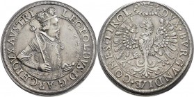 Haus Habsburg: Erzherzog Leopold 1618-1632: Doppeltaler o. J. Hall, 56,78 g, Davenport 3336, MoserTTursky 459b, sehr schön+.
 [taxed under margin sys...