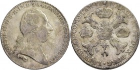 Haus Habsburg: Joseph II. 1765-1790: Kronentaler 1786, Brüssel, Davenport 1284, 29,11 g, sehr schön+.
 [taxed under margin system]