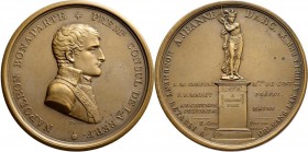Medaillen alle Welt: Fankreich, Napoleon I. Bonaparte 1804-1814, 1815: Bronzemedaille 1803 v.Dupre, auf die Wiederherstellung des Denkmals für Jeanne ...
