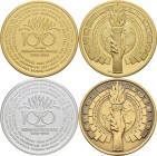 Medaillen alle Welt: 100 Jahre Olympische Spiele 1896-1996: Historische Sonderprägung kostbarer Medaillen in Gold, Silber und Bronze, den klassischen ...