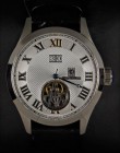 Uhren: Herrenarmbanduhr von Raoul U. Braun: Tourbillon RUB05-T13SL-si Saphire Automatic. In Box. Neuware.
 [taxed under margin system]