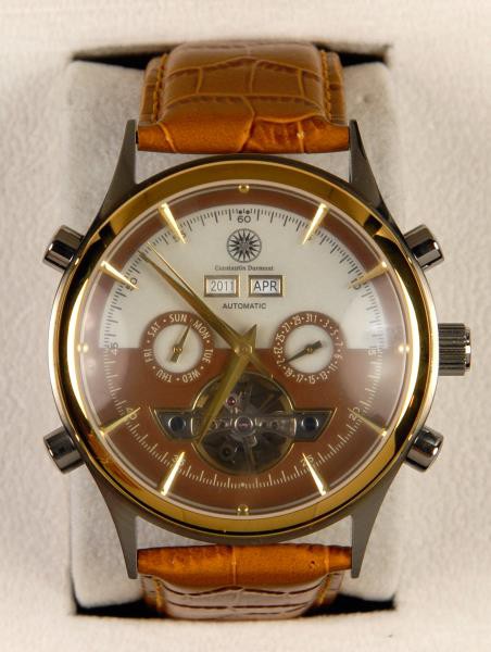Uhren: Herrenarmbanduhr von Constantin Durmont: : Automatic TY 2503, 29 jewels, ...