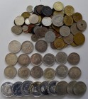 Dänemark: Lot Umlauf und Gedenkmünzen, einige Silbermünzen dabei, auch kursgültige Kronen dabei.
 [taxed under margin system]