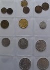 Litauen: Lot 14 diverse Münzen aus Litauen (Republik, 1918-1940), jede Münze anders, dabei auch 2 x 10 Litu Gedenkmünzen.
 [taxed under margin system...