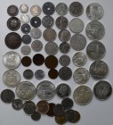 Luxemburg: Sammlung über 50 Münzen aus Luxemburg nach Typen. Jede Münze anders, auch Silbermünzen dabei.
 [taxed under margin system]
