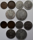 Montenegro: Lot 12 Münzen von 1 Para bis 2 Perpera 1906-1914.
 [taxed under margin system]