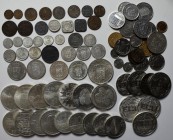 Niederlande: Lot diverser Münzen aus Holland ab 1900. Von Kleinmünzen 1/2 Cent bis 25 Cent über Gedenkmünzen zu 50 Gulden oder 25 ECU alles dabei. Unb...