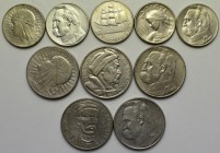 Polen: Sammlung diverse Münzen aus Polen, dabei Umlaufmünzen und Gedenkmünzen, überwiegend aus unedlen Metallen, teils aus Silber (30er Jahre), jede M...