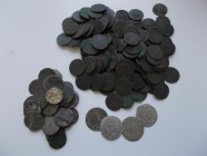 Polen: Über 200 diverse Kleinmünzen aus dem 17. Jahrhundert aus der polnischen und deutschen Ostseeküste oder/und Baltikum. Erkannt wurden Solidus und...