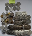 Portugal: Große Sammlung an Gedenkmünzen aus Portugal, dabei Münzen mit dem Nominal 20 Escudos bis 1.000 Escudos. Einige davon aus Silber. Dazu noch b...