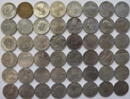 DDR: Sammlung 48 x 5 Mark Gedenkmünzen, alle Gedenkmünzen 1968-1990 dabei, bis auf Besonderheiten wie Brandenburger Tor, welche nur im Set ausgegeben ...