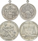 Medaillen Deutschland: Konvolut von insgesamt 49 meist deutscher Medaillen in unedlen Metallen. Überwiegend Ende 19. / Anfang 20. Jahrhundert. U. a. d...