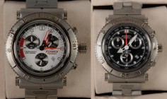 Uhren: 2 Herrenarmbanduhren Formex 4 Speed: Chronograph XL DS 2000 und 20003.3121. In Box.
 [taxed under margin system]