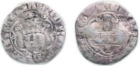 Spain Kingdom of Castile and Leon 1455 - 1471 ½ Real - Enrique IV Silver (.931) Cuenca Mint 1.7g VF AB 697