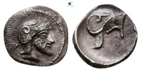 Sicily. Himera circa 470-450 BC. Litra AR
