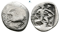Thessaly. Perrhaebi circa 450-400 BC. Obol AR