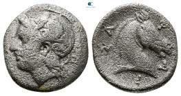 Thessaly. Pharsalos circa 425-350 BC. Hemidrachm AR