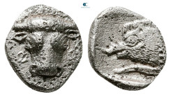 Phokis. Federal Coinage circa 485-446 BC. Obol AR