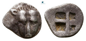 Cimmerian Bosporos. Pantikapaion circa 480-470 BC. Obol AR