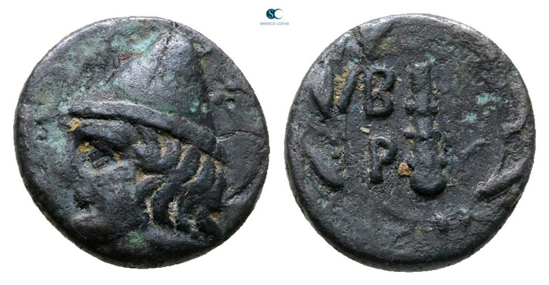Troas. Birytis circa 400-200 BC. 
Bronze Æ

10 mm, 1,01 g



Very Fine