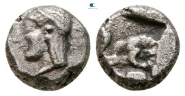 Troas. Kebren circa 450 BC. Diobol AR