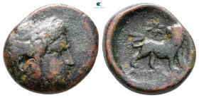 Ionia. Miletos circa 313-290 BC. Bronze Æ