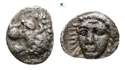 Satraps of Caria. Hekatomnos 392-377 BC. Tetartemorion AR